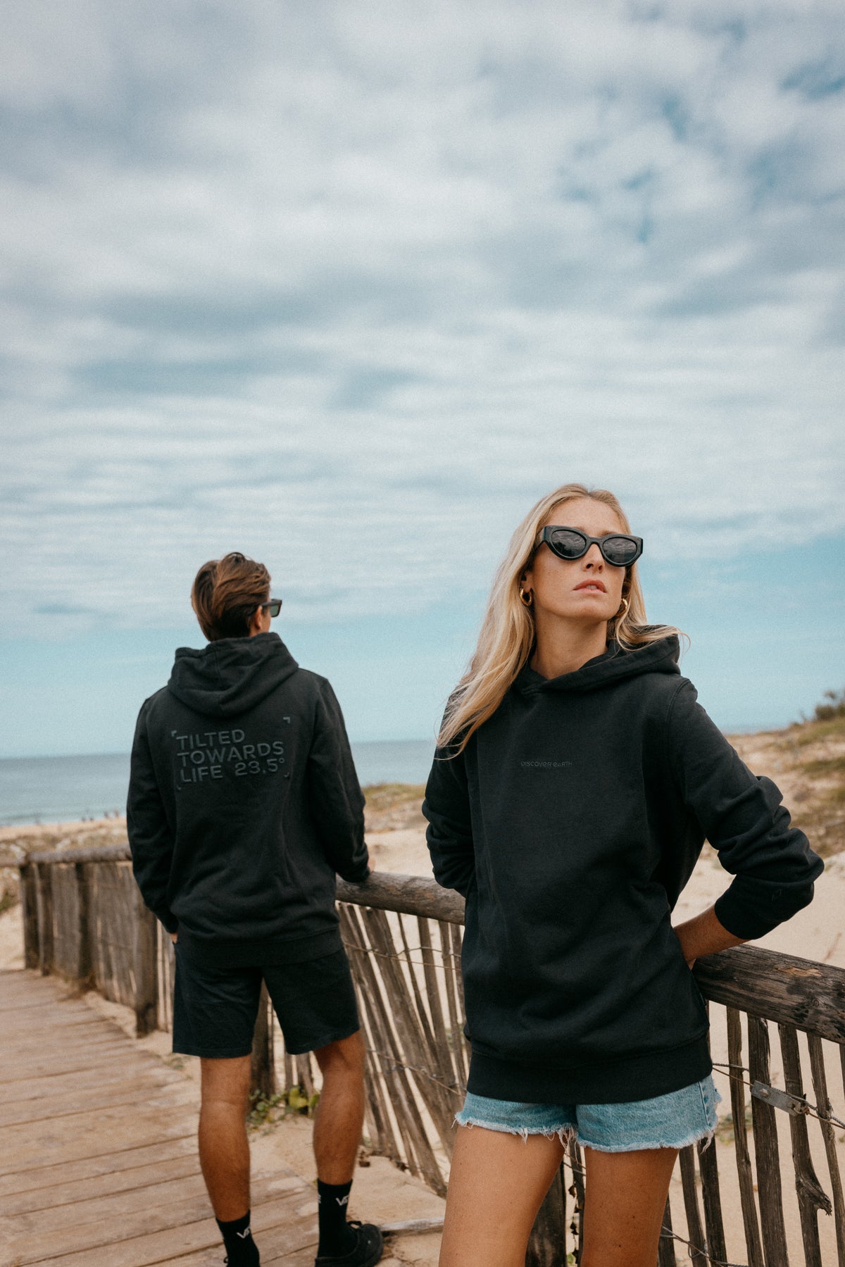 Hoodie {Washed Black}