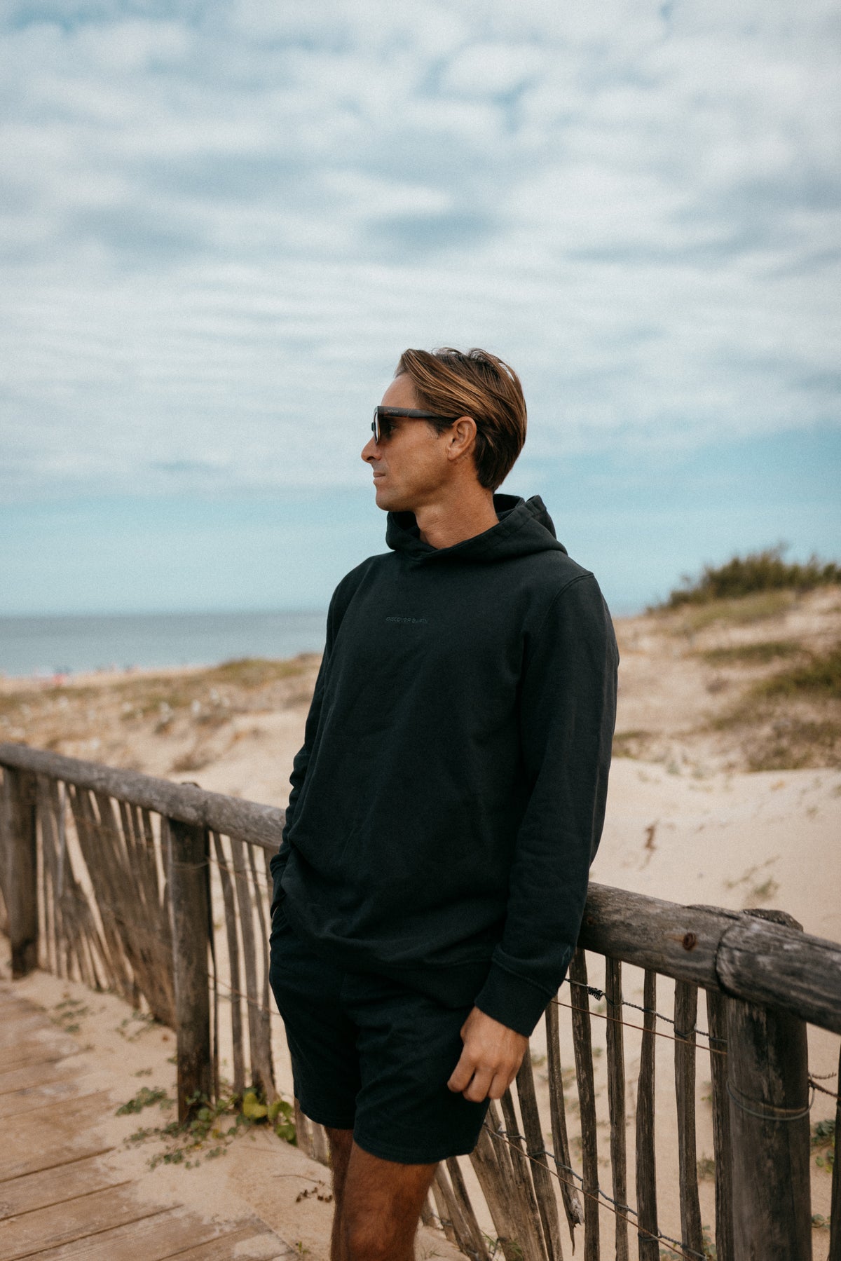 Hoodie {Washed Black}