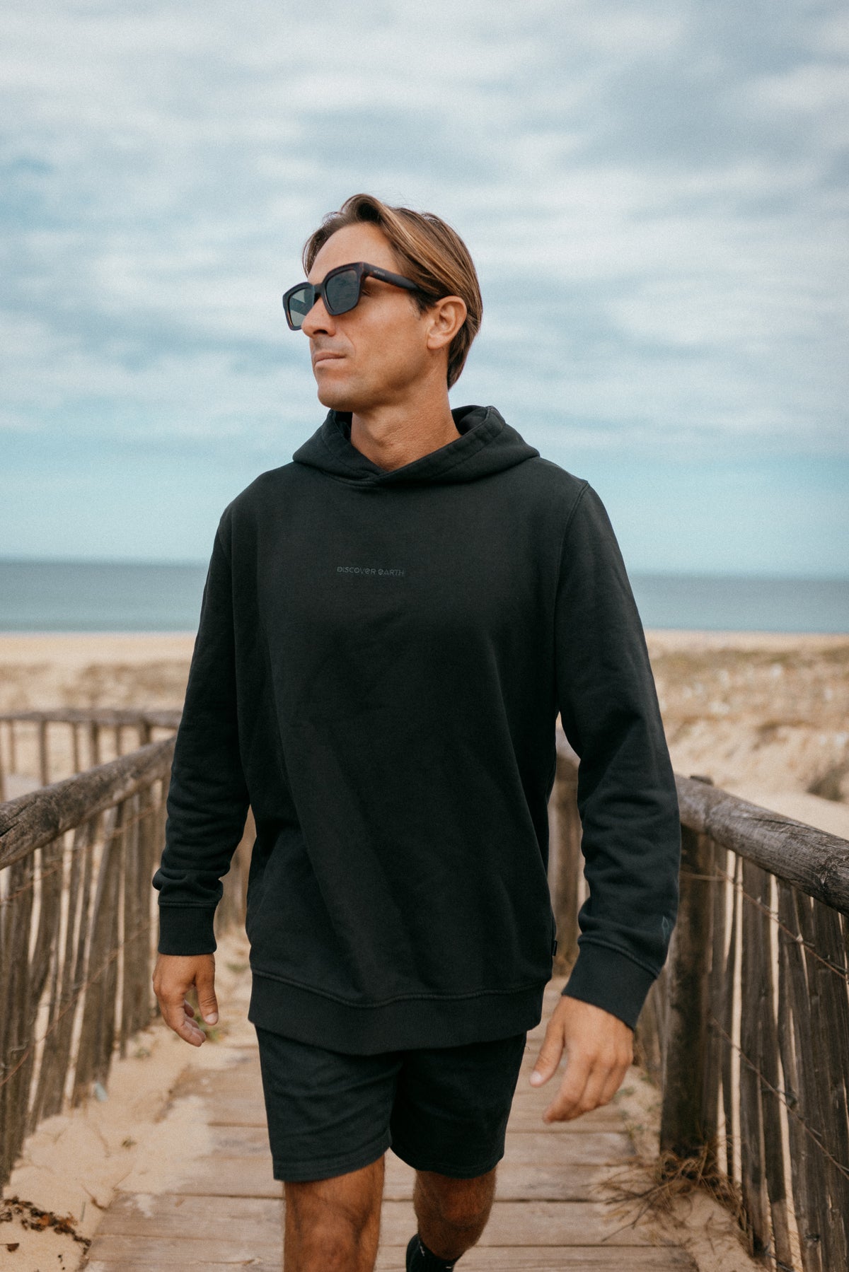 Hoodie {Washed Black}