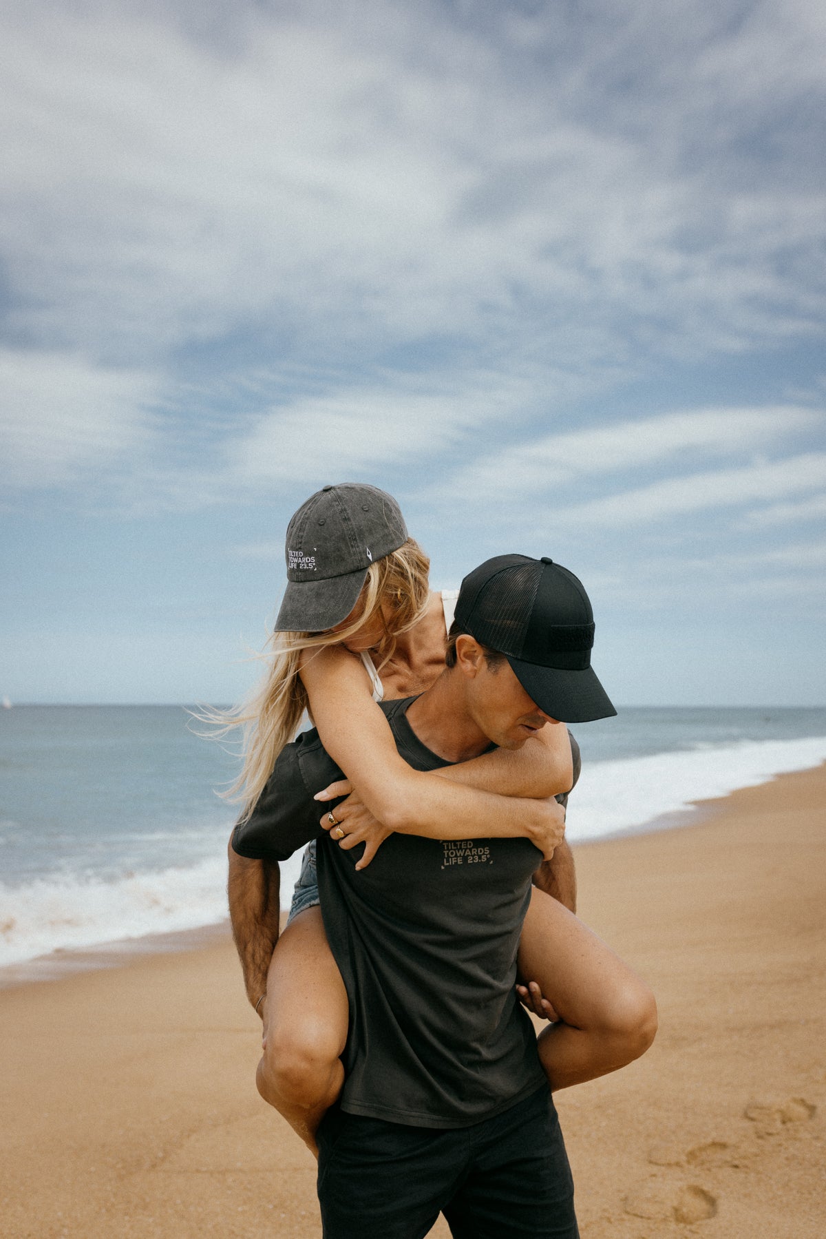 COTTON CAP {FADED BLACK}