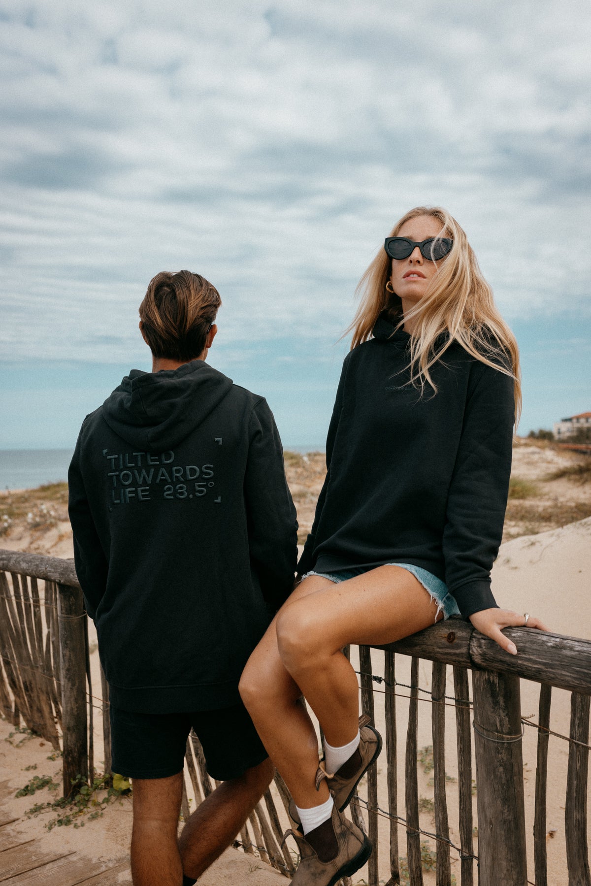 Hoodie {Washed Black}