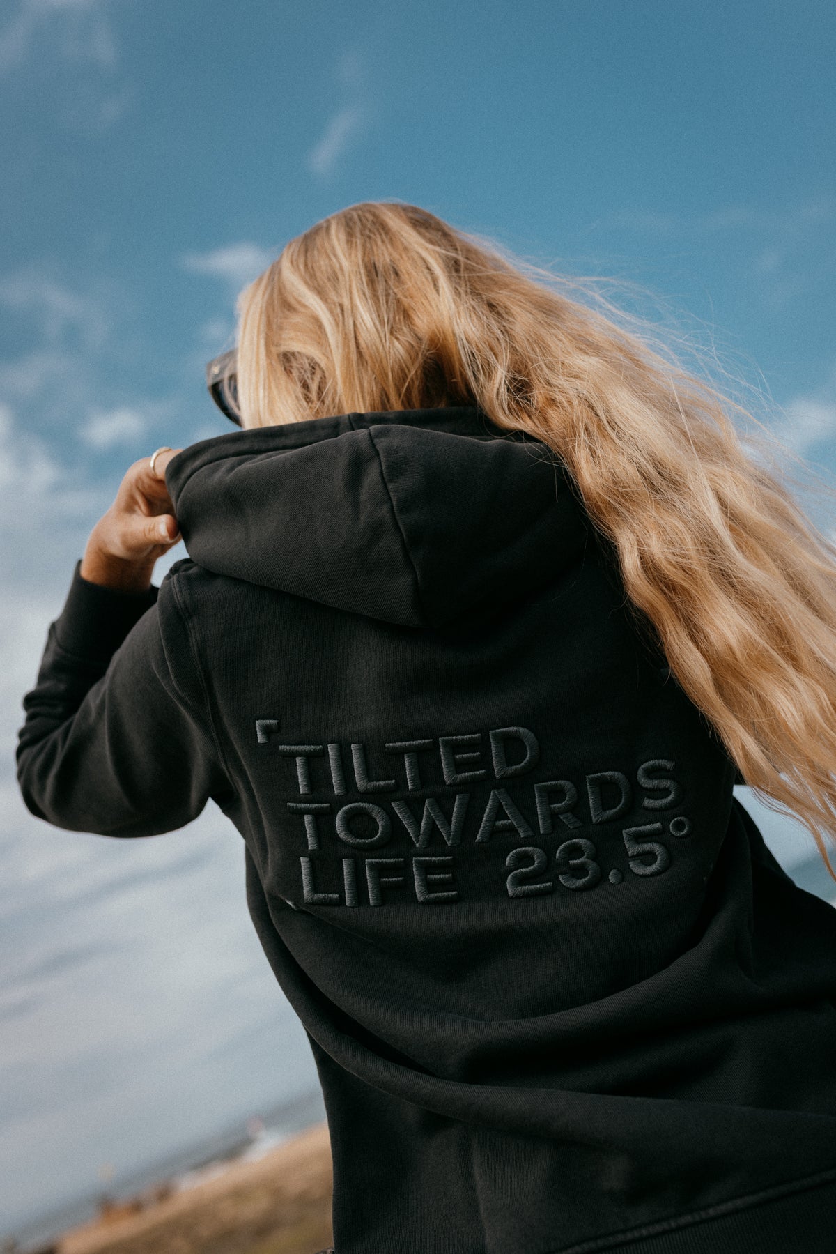 Hoodie {Washed Black}