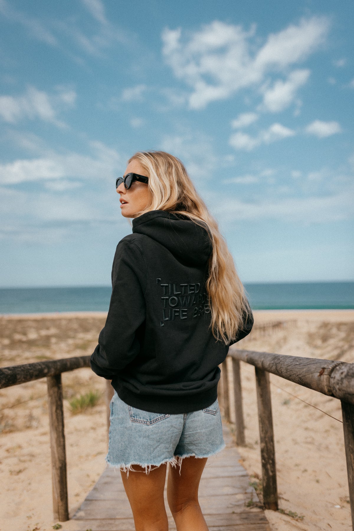 Hoodie {Washed Black}