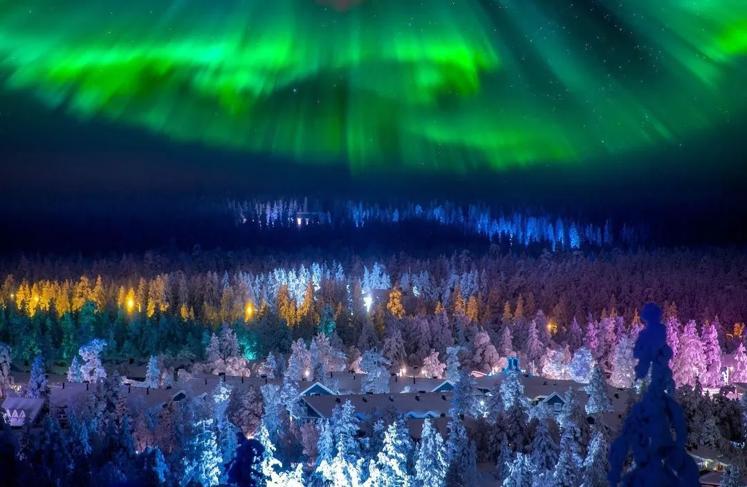 The Northern Lights photographed by Alaa Othman 