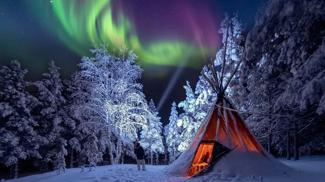 The Northern Lights photographed by Alaa Othman 
