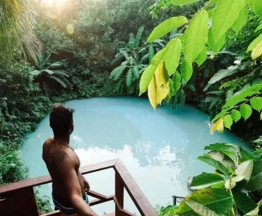 Hidden Natural Spring in Brazil